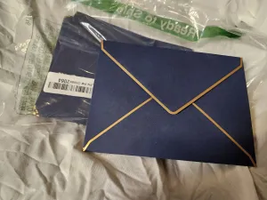 25 5"X7" Invitation Envelopes