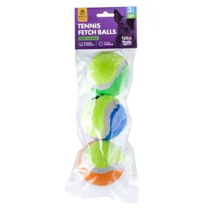 3 Pack Dog Fetch Tennis Balls