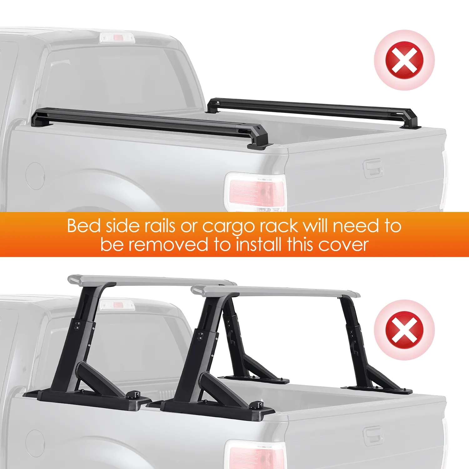 5.2ft Soft Roll Up Truck Bed Cover for Chevy Colorado / GMC Canyon 2015-2022