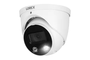 8-channel Fusion NVR System with Smart Deterrence and Mask Detection Security Cameras