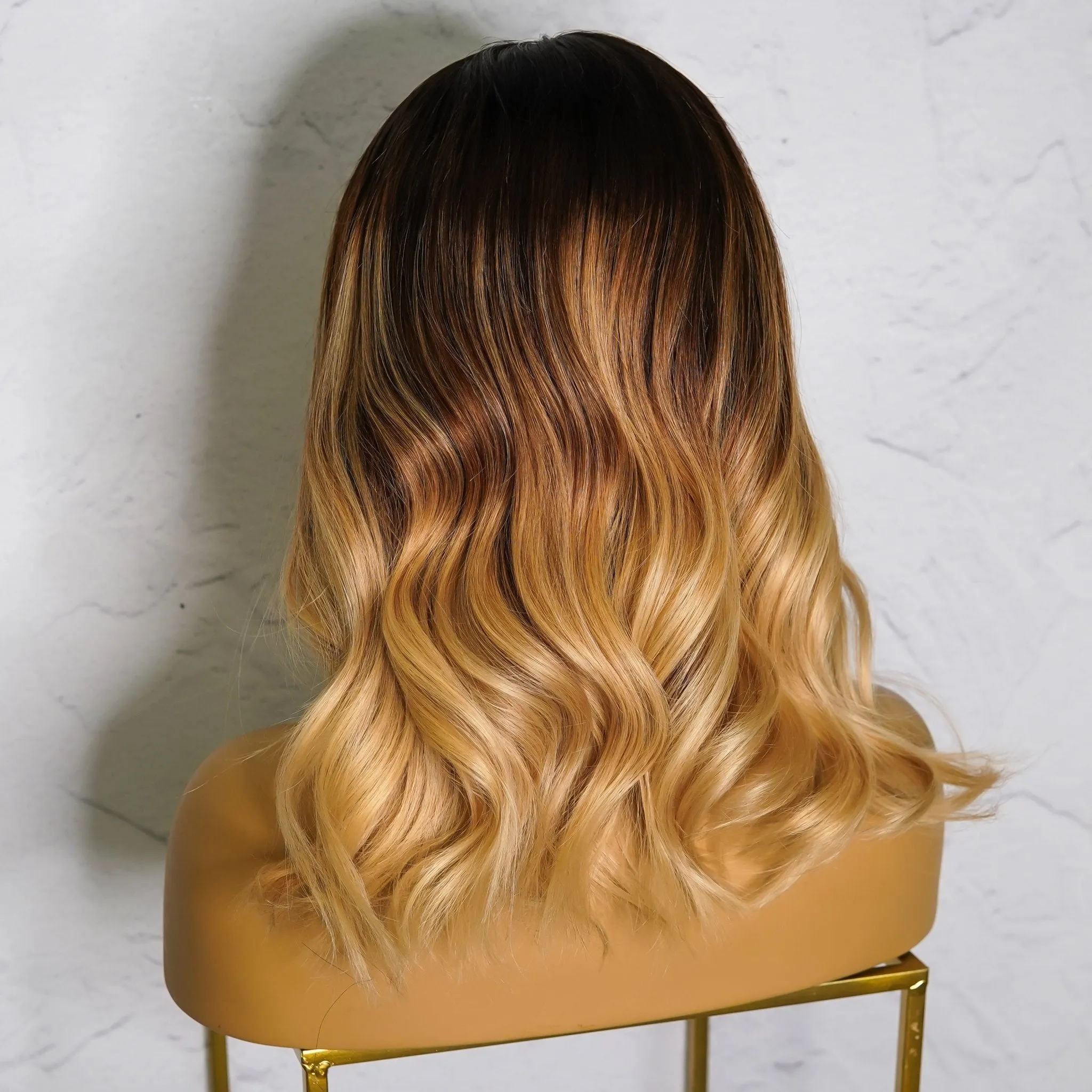 ANNABELLE OMBRE Human Hair Lace Front Wig