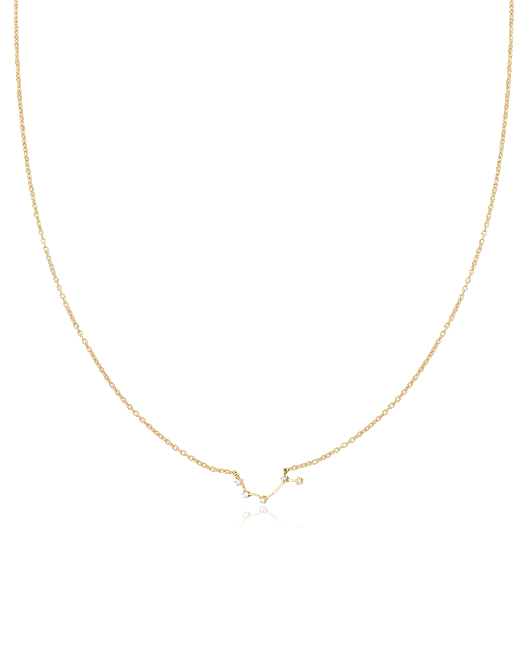 Aries Constellation Necklace - 18K Gold Vermeil