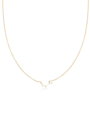 Aries Constellation Necklace - 18K Gold Vermeil