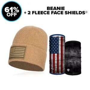 Beanie   2 Fleece Face Shields®