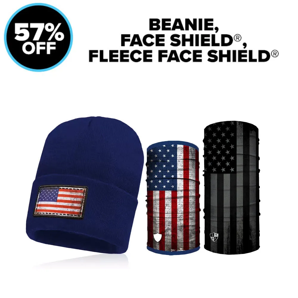 Beanie   Fleece Face Shield®   Face Shield®