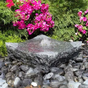 Bowled Zen Fountain Blue Thumb