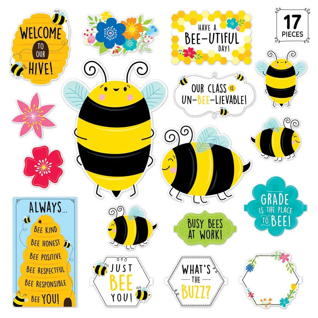 Creative Teaching Press Busy Bees Bulletin Board Set