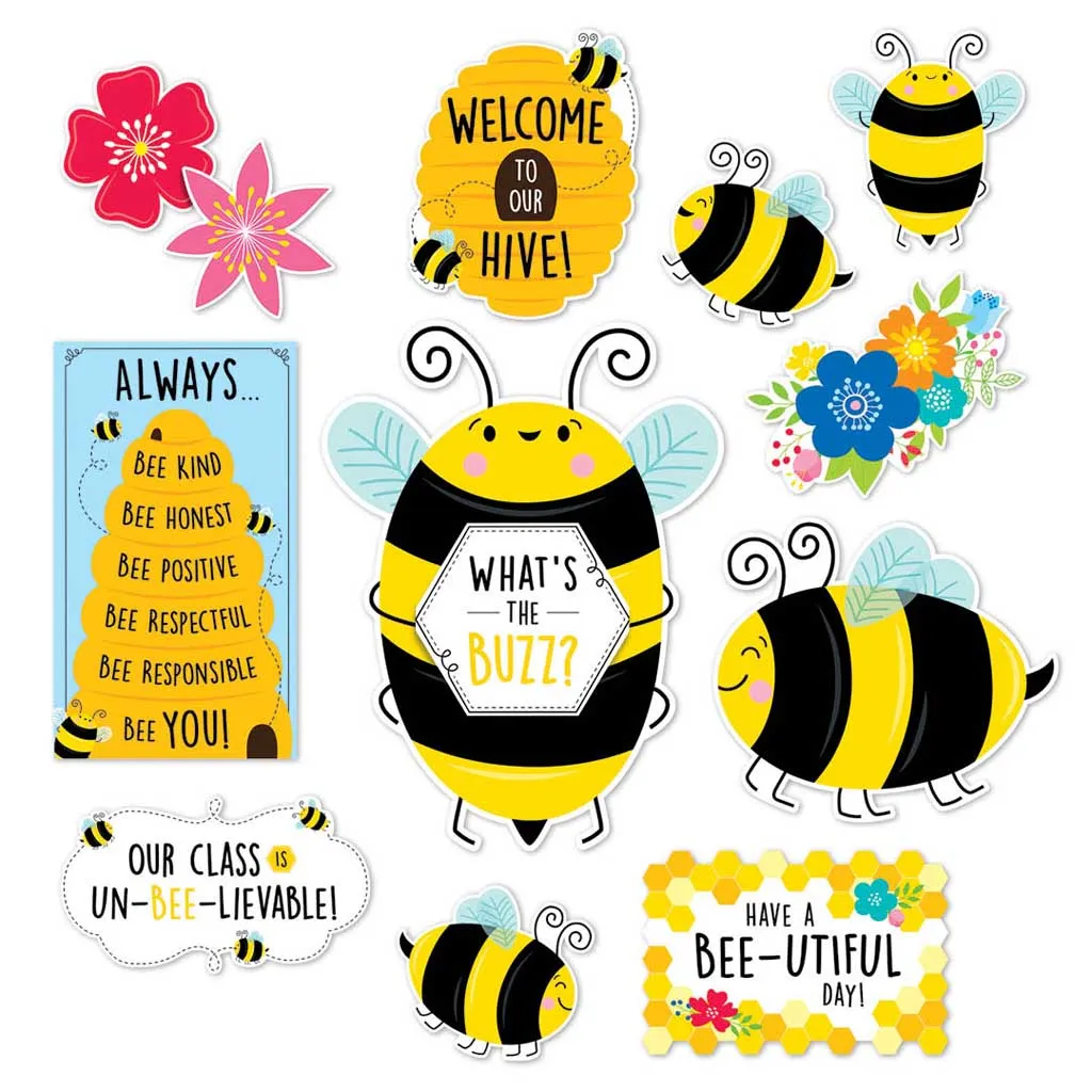 Creative Teaching Press Busy Bees Bulletin Board Set