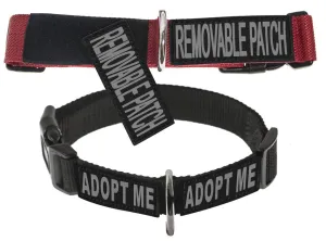 Dogline Omega Nylon Reflective Service Dog Collar