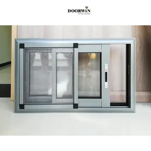 Doorwin 2021Hot sale in Australia sound proof thermal break double glazed glass for house sliding windows