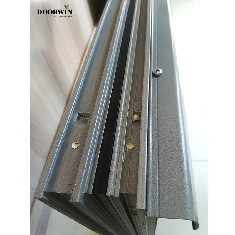 Doorwin 2021Hot sale in Australia sound proof thermal break double glazed glass for house sliding windows