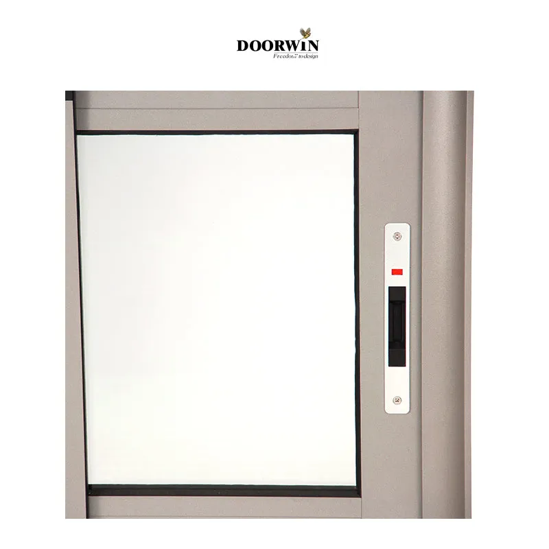 Doorwin 2021Hot sale in Australia sound proof thermal break double glazed glass for house sliding windows