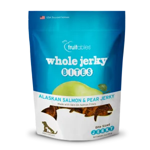 Fruitables Alaskan Salmon & Pear Whole Jerky Bites