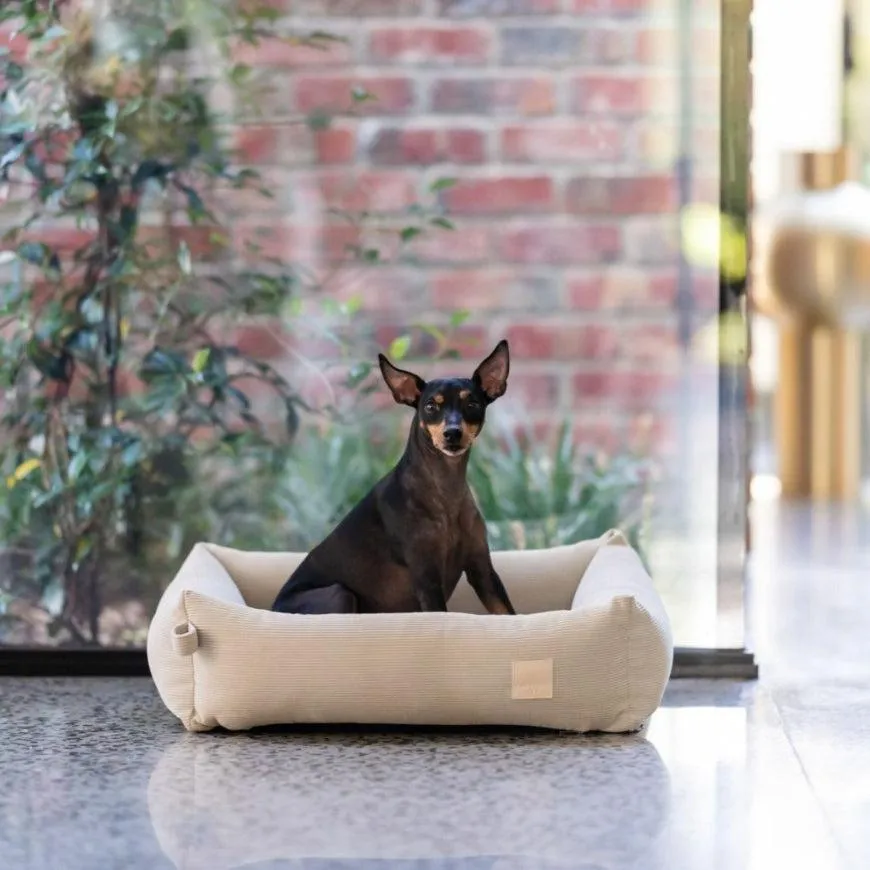 FuzzYard Life Corduroy Bed - Sandstone