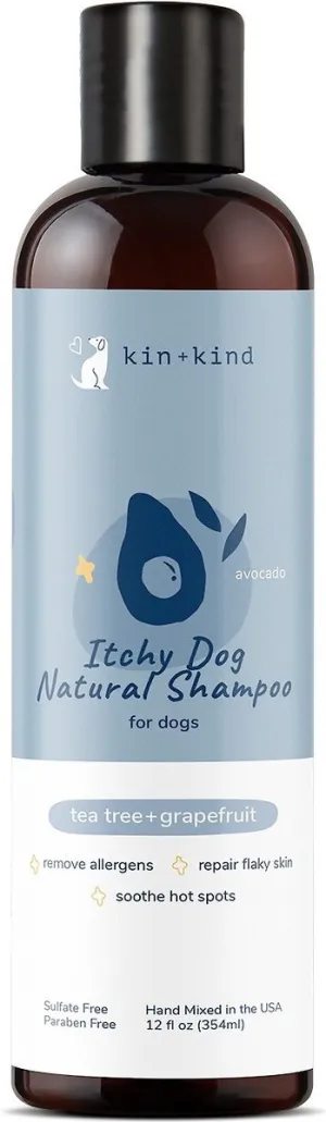Kin   Kind Itchy Dog Shampoo Tea Tree   Grapefruit 12 oz.
