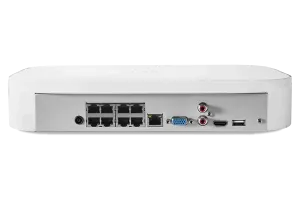 Lorex 4K (8 Camera Capable) 3TB Wired NVR System Smart Deterrence Bullet Cameras