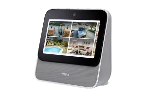 Lorex Smart Home Security Center with 2K Wire-Free Cameras, Two 2K Pan-Tilt Indoor Wi-Fi Security Cameras and Range Extender