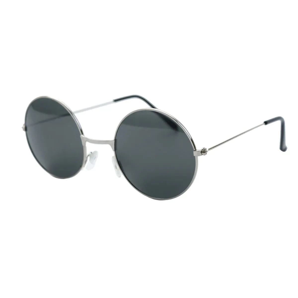 Retro Small Round Hippie Sunglasses Fashion Circle Metal Frame Sun Glasses Disco Party Candy Color Lens Eyewear for Women Men