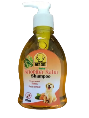 Wet Dog Herbal Khomba Kaha Tick & Flea Removal Shampoo 250ml